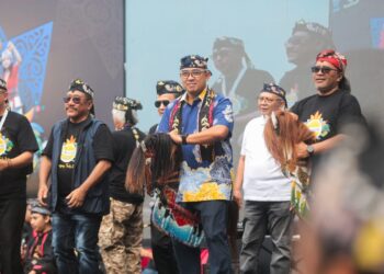 Festival Temanggung 2025 di Kiara Artha Park, Bandung, Minggu (4/5/2025).