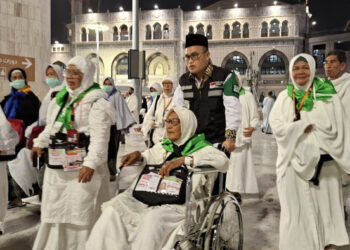 Jamaah haji di Masjidil Haram Mekkah.(Foto: Ilustasi/Kemenag)