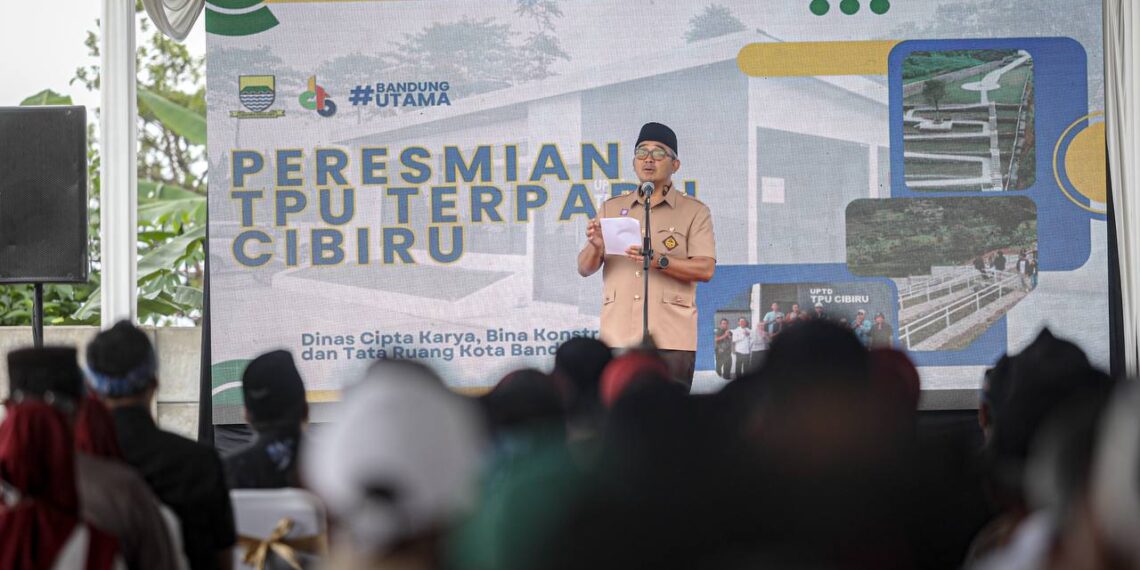Peresmian TPU Terpadu Cibiru.(Foto: Humas Pemkot Bandung)