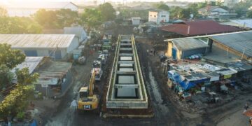 Penanganan sampah di Pasar Induk Gedebage Kota Bandung.(Foto: Humas Pemkot Bandung)