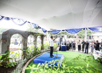 Peresmian Taman Lost City Maleer Kota Bandung.(Foto: Humas Pemkot Bandung)