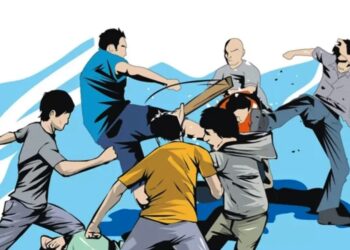 Ilustrasi aksi pengeroyokan.(Foto:Istimewa).