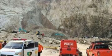 Lokasi tambang di Kawasan Gunung Kuda, Kabupaten Cirebon, yang longsor memakan banyak korban jiwa.(Foto:Istimewa).