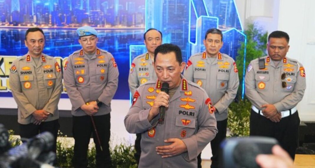 Kapolri Jenderal Listyo Sigit Prabowo, dalam Rakernis Fungsi Lalu-Lintas Polri tahun 2025 di Jakarta.(Foto:Istimewa).