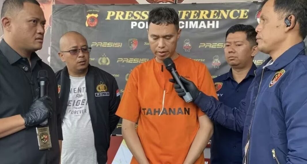 Deden Robby Firman, Dirut BUMD Kabupaten Bandung Barat (KBB), tersangka kasus penipuan dan penggelapan.(Foto:Istimewa).