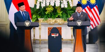 Presiden Prabowo dan PM Anwar Ibrahim.