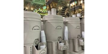 Air zamzam di Masjid Nabawi, Madinah, Arab Saudi. (Dok. Istimewa)