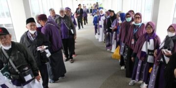 Jamaah haji pualng ke Tana Air pasca menjalankan ibadah di Tanah Suci. (dok. Istimewa)