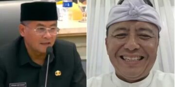 Wakil Gubernur Jawa Barat, Erwan Setiawan, dan Sekda, Herman Suryatman.(Foto:Istimewa).