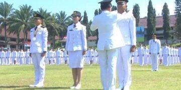 Presiden Prabowo Subianto batal melantik Pamong Praja Muda IPDN Angkatan ke-32 Tahun 2025, digantikan Mendagri, Tito Karnavian.(Foto:Istimewa).