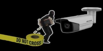 Ilustrasi pelaku pencurian terekam CCTV.(Foto:Istimewa).