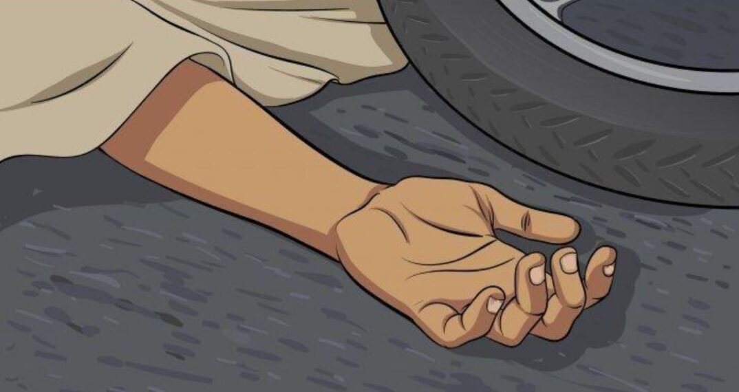 Ilustrasi korban kecelakaan lalu-lintas.Foto:Istimewa).