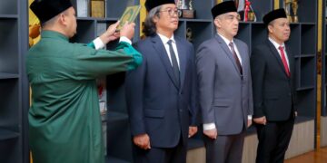 Pelantikan pejabar di jajaran Pemerintah Kota Bandung.(Foto: Dok. Humas Kota Bandung)