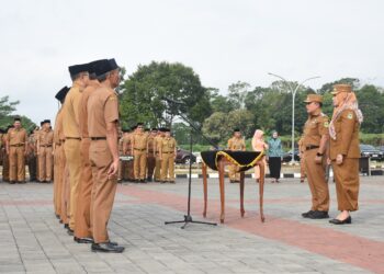 Pelantikan pejabat Pemkab Kuningan.(Foto: Dok. Humas Pemkab Kuningan)