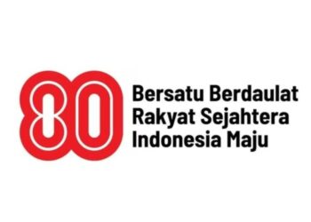 Logo HUT RI ke-80.(Foto:Istimewa).