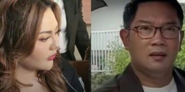 Lisa Mariana dan Ridwan Kamil (Foto:Istimewa).
