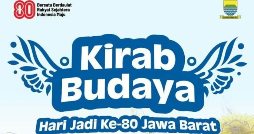 Kirab Budaya Hari Jadi Jawa Barat ke-80.(Foto:Istimewa).