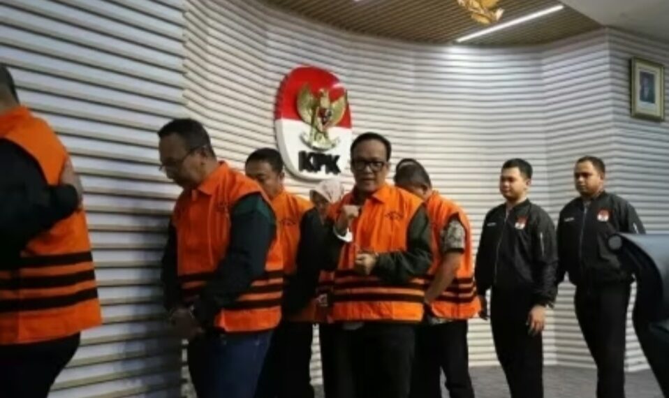 Wamenaker, Immanuel Ebenezer alias Noel, kenakan rompi tahanan KPK.(Foto:Istimewa).