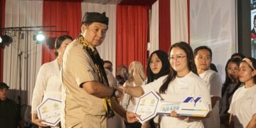 oleh Menteri Perumahan dan Kawasan Permukiman (PKP) Maruarar Sirait.(Foto: Humas Pemkab Sumedang)