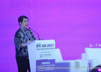 Direktur Jenderal Teknologi Pemerintah Digital Kementerian Komunikasi dan Digital (Komdigi), Mira Tayyiba.(Foto: Humas Komdigi)