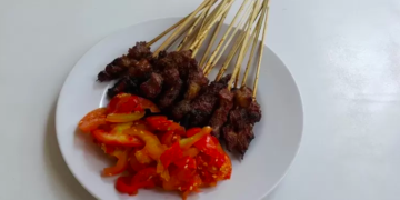 Sate Maranggi. (Foto Dinas Arsip dan Perpustakaan Kabupaten Purwakarta)