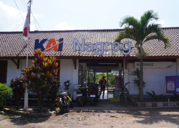 Stasiun Nagreg. (Foto: Humas KAI)