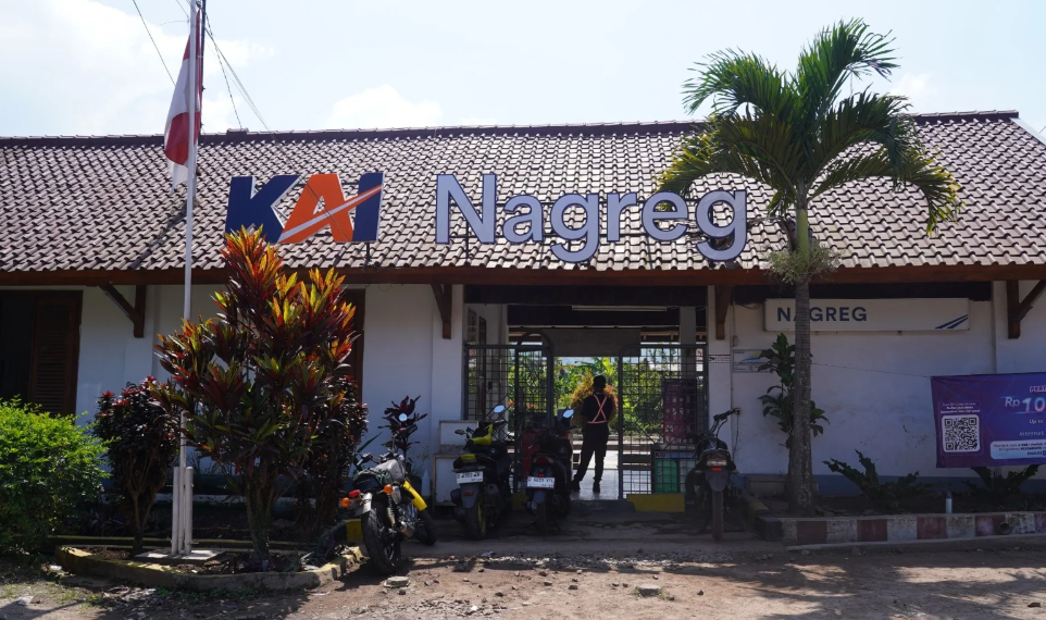 Stasiun Nagreg. (Foto: Humas KAI)