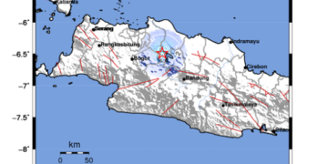 Gempa Bekasi.(Image: BMKG)