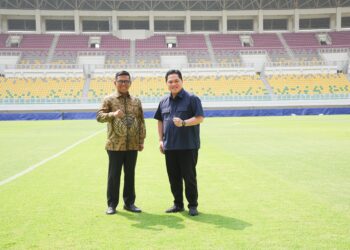 Stadion Internasional Banten di Serang.