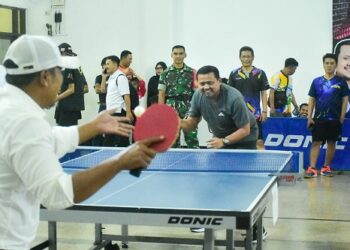 Tenis Meja Bupati-Wakil Bupati Sumedang Cup 2025.(Foto: Humas Pemkab Sumedang)