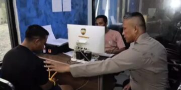 Firman alias Toing (30), pelaku pembunuhan BS (32), temannya sendiri.(Foto:Istimewa).