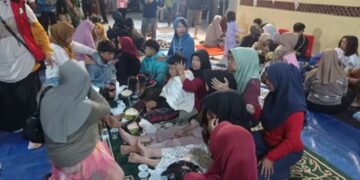 Pelajar korban keracunan menu MBG di Kabupaten Bandung Barat.(Foto:Istimewa).