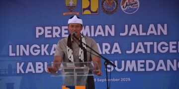 Menteri Koordinator Bidang Infrastruktur dan Pembangunan Kewilayahan Agus Harimurti Yudhoyono (AHY).(Foto: Humas Pemkab Sumedang)