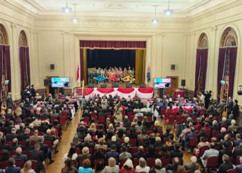 Tim Muhibah Angklung dari Bandung, Jawa Barat di Australia.