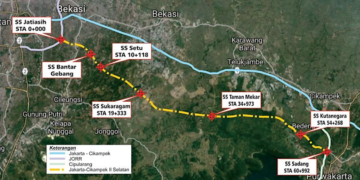Jalan Tol Japek II (Selatan). (Image; BPJT)