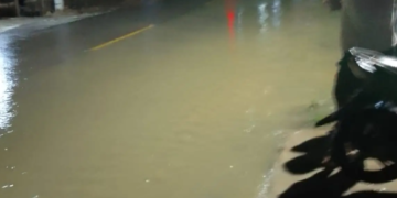 Foto : Banjir yang melanda Desa Tibo dan Desa Kaliburu Kecamatan Sindue Tombusa Bora, Kabupaten Donggala, Provinsi Sulawesi Tengah, Senin (22/9) (BPBD Kabupaten Donggala)