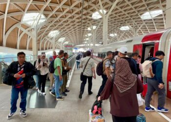 Stasiun kereta cepat Whoosh.(Foto: Istimewa)