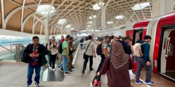 Stasiun kereta cepat Whoosh.(Foto: Istimewa)