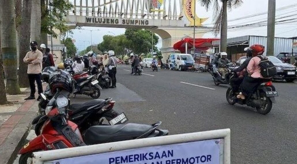Razia Pemeriksaan Pajak Kendaran Bermotor di Soreang, Kabupaten Bandung.(Foto:Istimewa).