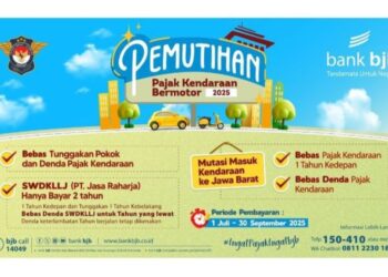 Program pemutihan pajak kendaraan bermotor di Jawa Barat sudah berakhir sejak 30 September 2025.(Foto:Istimewa).