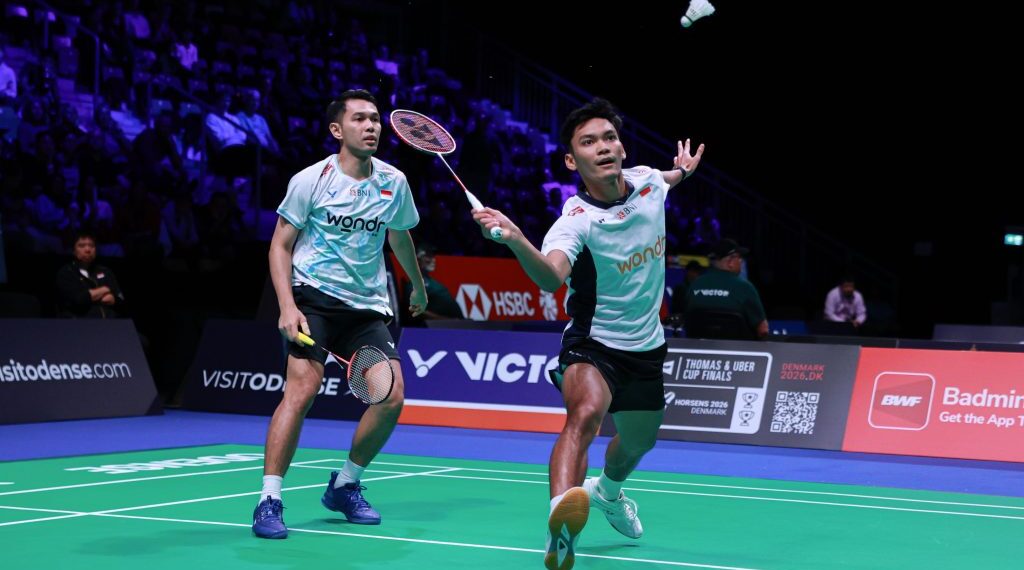 Ganda putra Indonesia Fajar Alfian/Muhammad Shohibul Fikri.(Foto: Humas PBSI)