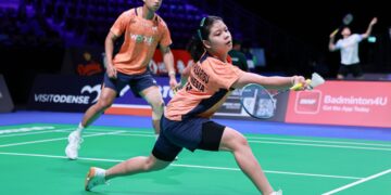 Ganda campuran Indonesia, Jafar Hidayatullah/Felisha Alberta Nathaniel Pasaribu.(Foto: Humas PBSI)
