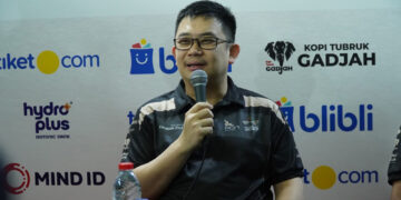 Perwakilan Djarum Foundation, Ryan Gozali.(Foto: Humas KONI Pusat)