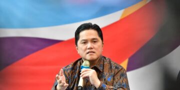 Menteri Pemuda dan Olahraga Republik Indonesia (Menpora RI) Erick Thohir, secara tegas menyampaikan sikap pemerintah Indonesia menolak kedatangan enam atlet senam dari Israel yang akan mengikuti Kejuaraan Dunia Senam Artistik pada 19-25 Oktober 2025 mendatang di Jakarta. Menpora Erick juga menyampaikan akan menghadapi upaya banding Israel ke Pengadilan Arbitrase Olahraga atau Court of Arbitration for Sport (CAS)atas pencabutan visa atlet senam mereka.(foto:Andre/kemenpora.go.id)
