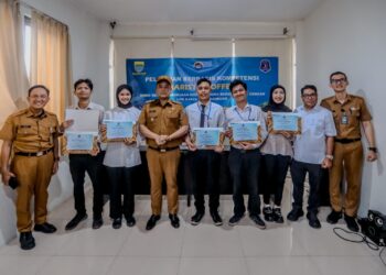 Pelatihan Barista.(Foto: Humas Pemkot Bandung)