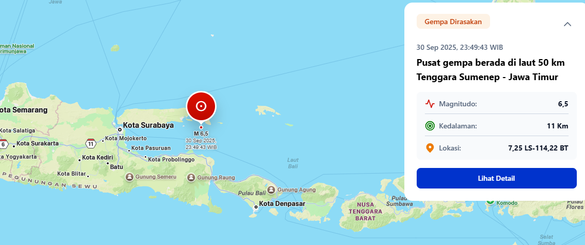 Gempas Sumenep