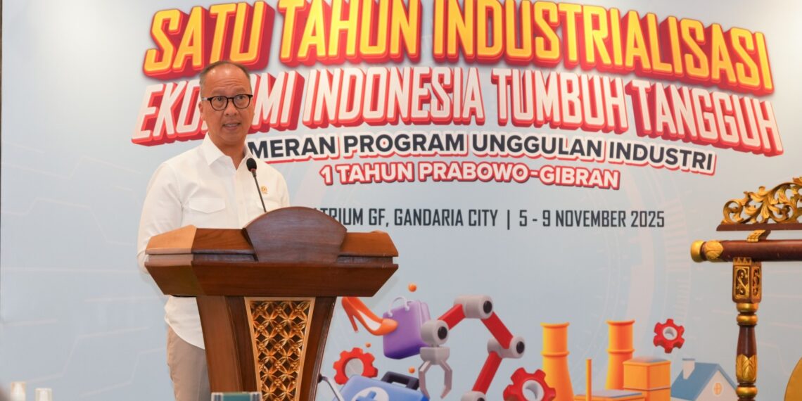 Menteri Perindustrian Agus Gumiwang Kartasasmita di Jakarta, Kamis (6/11/2025).(Foto: Humas Kemenperin)