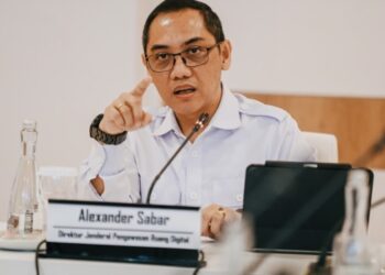 Direktur Jenderal Pengawasan Ruang Digital, Alexander Sabar.(Foto: Komdigi)