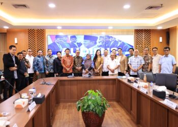 Asosiasi Media Siber Indonesia (AMSI) menghadiri audiensi dengan Komite Percepatan Reformasi Polri, di Gedung Sekretariat Negara, pada Rabu, 26 November 2025.(Foto: Istimewa)