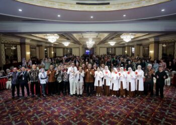 Dinas Kebudayaan dan Pariwisata (Disbudpar) menggelar Malam Anugerah Pesona Pariwisata Kota Bandung Tahun 2025 Kamis malam (6/11/2025).(Foto: Humas Pemkot Bandung)